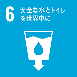 目標6（安全な水とトイレを世界中に）